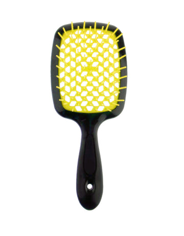 JF Hollow Hair Brush - Yellow